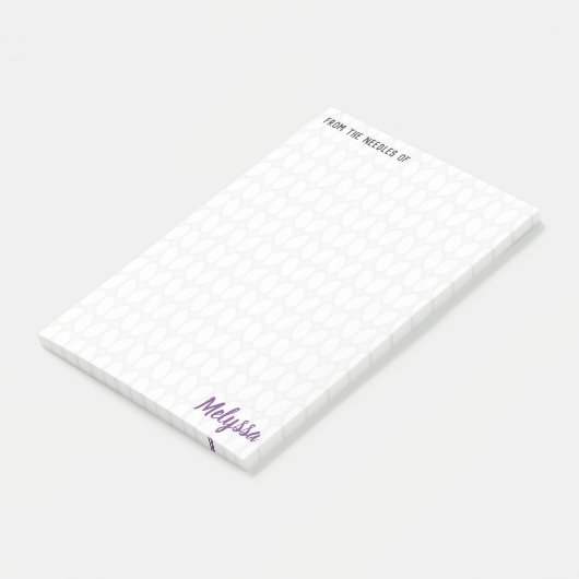 Aangepersonaliseerde notities voor het uitlijnen v post-it® notes (Schuin)