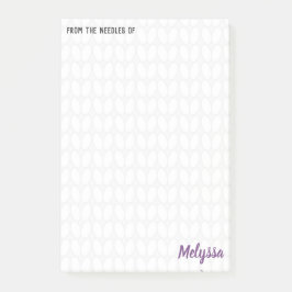 Aangepersonaliseerde notities voor het uitlijnen v post-it® notes