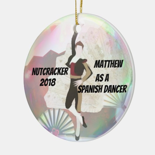 Aangepersonaliseerde Nutcracker Ornament - Spaanse (Links)