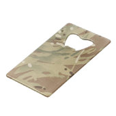 Aangepersonaliseerde opener van de fles met credit creditkaart flessenopener (Achterkant Gekanteld)