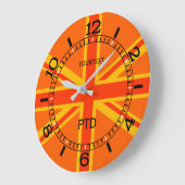 Aangepersonaliseerde Oranje Unieforum Britse vlag Grote Klok (Hoek)