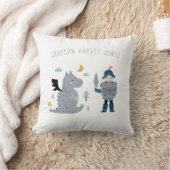 Aangepersonaliseerde overnachten en Dragons Kussen (Deken)