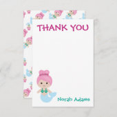 Aangepersonaliseerde partij voor het kletsen van z bedankkaart (Voorkant / Achterkant)