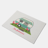 Aangepersonaliseerde portaalwagen voor  camper deurmat (Schuin)