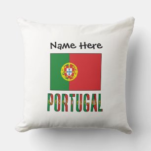 Aangepersonaliseerde Portugese vlag Kussen