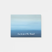 Aangepersonaliseerde post-it-opmerkingen voor Ombr Post-it® Notes (Voorkant)