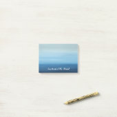 Aangepersonaliseerde post-it-opmerkingen voor Ombr Post-it® Notes (Op bureau)