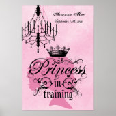 Aangepersonaliseerde prinses in het Poster Opleidi (Voorkant)