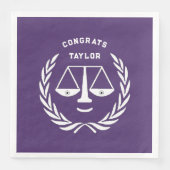 Aangepersonaliseerde rechtenfaculteit Afstudeerder Servet (Voorkant)