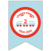 Aangepersonaliseerde reisbanner vlaggetjes (Eerste vlag)