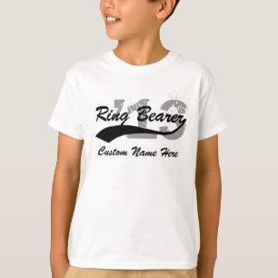 Aangepersonaliseerde Ring Bearer Boys T-Shirt