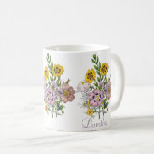 Aangepersonaliseerde Rockroses Koffiemok (Voorkant rechts)