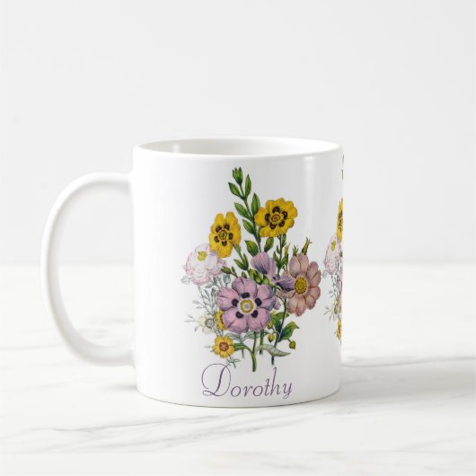 Aangepersonaliseerde Rockroses Koffiemok (Links)