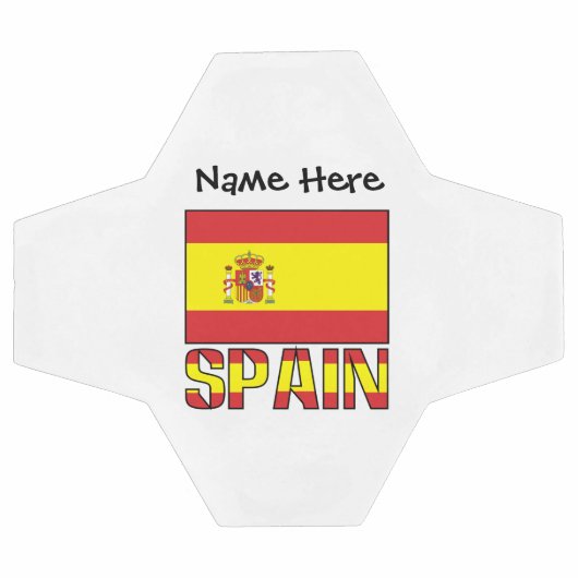 Aangepersonaliseerde Spaanse en Spaanse vlag Voetbal (Enkel)