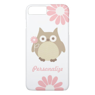Aangepersonaliseerde stekker en roze bloemen Case-Mate iPhone case