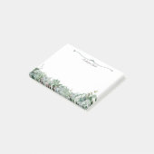 Aangepersonaliseerde Succulent Post-it Nota's Post-it® Notes (Schuin)