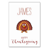 Aangepersonaliseerde Thanksgiving plaatst kaarten (Voorkant)