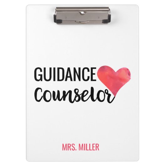 Aangepersonaliseerde typografie van de onderwijsad klembord (Voorkant)