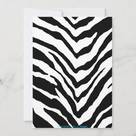 Aangepersonaliseerde uitnodiging op zaterdag (Achterkant)