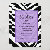 Aangepersonaliseerde uitnodiging op zaterdag (Voorkant / Achterkant)