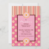 Aangepersonaliseerde uitnodiging op zaterdag (Voorkant)