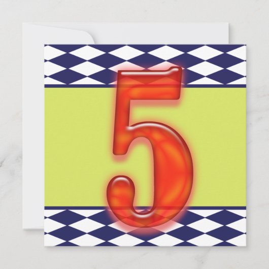 Aangepersonaliseerde uitnodiging op zaterdag (Voorkant)