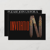 Aangepersonaliseerde uitnodiging van Cuban Havana (Voorkant / Achterkant)