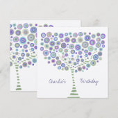 Aangepersonaliseerde uitnodiging van de Unisex Boo (Voorkant / Achterkant)