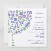 Aangepersonaliseerde uitnodiging van de Unisex Boo (Achterkant)