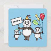 Aangepersonaliseerde uitnodiging van het Kind van  (Voorkant)