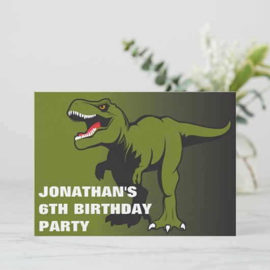 Aangepersonaliseerde uitnodiging voor de introduct (Staand voorkant)