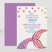 Aangepersonaliseerde uitnodiging voor eerste verja (Voorkant / Achterkant)