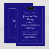 Aangepersonaliseerde uitnodiging voor het Afstuder (Voorkant / Achterkant)