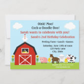 Aangepersonaliseerde uitnodiging voor hobbydieren (Voorkant)