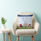 Aangepersonaliseerde Varsity Sports Baby Keepomwil Kussen (Stoel)