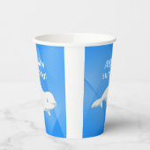 Aangepersonaliseerde verjaardag van de verjaardag  papieren bekers (Links)