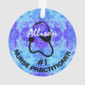 Aangepersonaliseerde verpleegkundige ornament (achterkant)