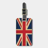 Aangepersonaliseerde  vlag voor patriottisch Veren Bagagelabel (Voorkant verticaal)