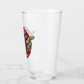 Aangepersonaliseerde wassenmetaalfabricator-lassen glas (Links)