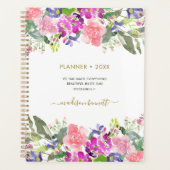 Aangepersonaliseerde Waterverf - Bijbel Verse Planner (Voorkant)