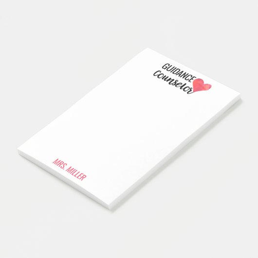 Aangepersonaliseerde Waterverf van de onderwijsadv Post-it® Notes (Schuin)