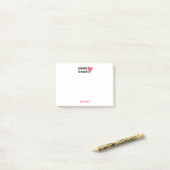 Aangepersonaliseerde Waterverf van de onderwijsadv Post-it® Notes (Op bureau)