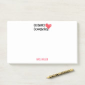 Aangepersonaliseerde Waterverf van de onderwijsadv Post-it® Notes (Op bureau)