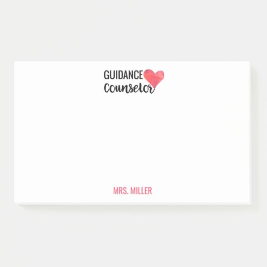 Aangepersonaliseerde Waterverf van de onderwijsadv Post-it® Notes (Voorkant)