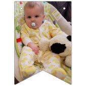 Aangepersonaliseerde Zonnebloem-zondagsfeestbanner Vlaggetjes (Eerste vlag)