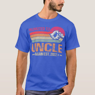 Aangepromoot tot oom 2022, weer grappige vader" t-shirt
