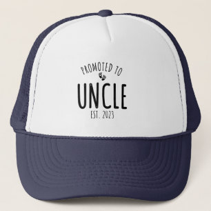 Aangepromoveerd tot oom 2023 New oom Trucker Hat Pet