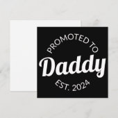 Aangepromoveerd tot papa Oost. 124 Aankondiging (Voorkant / Achterkant)