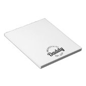 Aangepromoveerd tot papa Oost. 124 Notitieblok (Schuin)