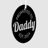 Aangepromoveerd tot papa Oost. 124 Ornament (voorkant)